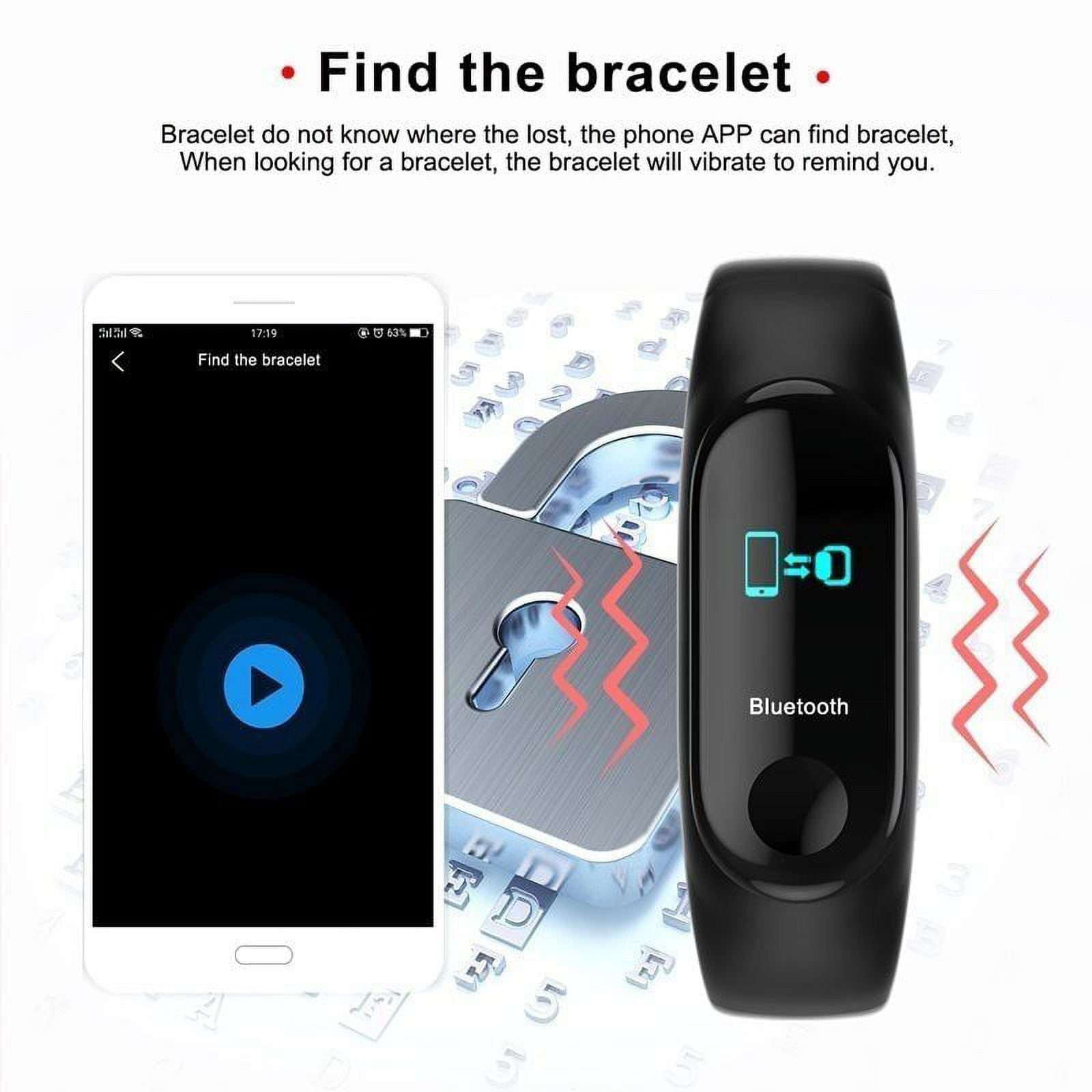 Amazon.com: QUMOX Smart Band Y68 Adult Kids Fitness Tracker Watch Bracelet  Wristband
