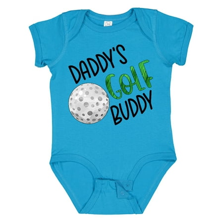 

Inktastic Daddy s Golf Buddy with Golf Ball Gift Baby Boy or Baby Girl Bodysuit