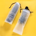 thumbnail image 3 of Bolsa de almacenamiento paraguas Reciclada Portátil EVA con cordón Translúcido Organizador Protección Doble Capa Al aire libre 10pcs tholdsy  HA011776-06, 3 of 7