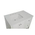 thumbnail image 4 of Lakeshore 36" Bathroom Vanity with White Cabinet and Engineered White Top, 4 of 6
