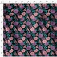 thumbnail image 4 of Soimoi Silky Satin Fabric Material, 1 Yard - 42" Inch Width, Multicolor - Leaves Print - Soft Shiny Fabric For Dress, Pillowcases, Pajamas, Evening Dress, Diy, 4 of 6