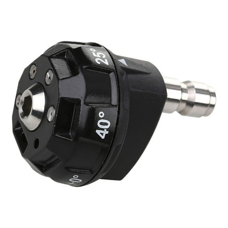 6-in-1 Pressure Washer Nozzle Quick Changeover Adjustable Power Washer Spray Nozzle Tips with 1/4'' Plug 4000PSI
