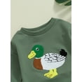 thumbnail image 5 of Musuos Baby Long Sleeve Romper, 0-18M Round Neck Embroidery Duck Fall Bodysuit Clothes for Girls Boys, 5 of 8
