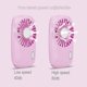 thumbnail image 3 of Handheld Fan Mini Fan Powerful Small Personal Portable Fan Speed Adjustable USB Rechargeable Cooling for Home Office Outdoor Travel, 3 of 5