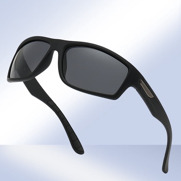 Gafas de sol deportivas polarizadas de moda para hombres y mujeres, gafas de sol coloridas con película real, gafas de sol con visión nocturna para montar al aire libre