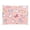 Cute Various Poses Unicorns, variant on Acrylic Tray Clear Serving Tray Rectangle Decorative Tray with Cut Handle Cute Red Crabs Pattern