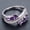 6, variant on Stainless Steel Ring for Women, Elegant Sparkling Cubic Zirconia Band, Hypoallergenic Wedding Engagement Gift for Anniversary Valentine's Day Birthday