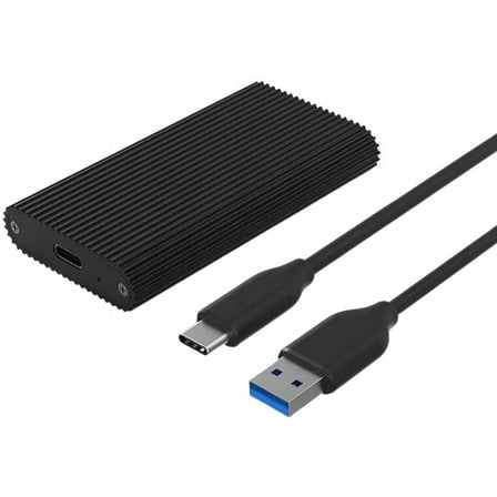Msata Type-C to USB A SSD Enclosure M.2 SSD Hard Drive Enclosure