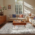 thumbnail image 1 of Area Rug x Vintage Rug Indoor Washable Rug Retro Accent Rug Distressed Carpet Multi Floral Print Country Boho Rug Non Slip Kitchen Bedroom Living Room Dining Room Office, 1 of 9
