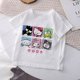thumbnail image 1 of Camiseta de Hello Kitty Melody para niños, ropa informal de Anime Sanrio, Kawaii, Y2k, 1 of 4