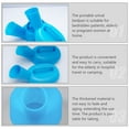 thumbnail image 4 of EeaseCA 3Pcs Portable Plastic Male Urinal Bottles Practical Patient Urinals (Blue), 4 of 8
