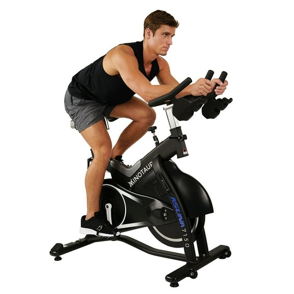 ASUNA Minotaur Cycle Exercise Bike - Magnetic Belt Drive High Weight Capacity Commercial Indoor Cycling Bike