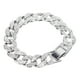 thumbnail image 5 of Joyas para la muñeca Bling Bling Pulsera de moda con diamantes incrustados Plata, 5 of 14