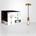thumbnail image 3 of Xtricity - Pendant Light, 2 '' Width, From The Giulio Collection, Antique Brass, 3 of 3