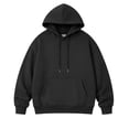 thumbnail image 2 of Men's Relaxed Fit Hooded Sweatshirt Drawstring Long Sleeve Casual Pullover Hoodie with Front Pocket, 2 of 6