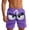 Purple, variant on FUZHIQ Plus Size Beach Shirts for Men Lightweight Solid Color Quick-Dry Spring Break Swim Trunks with Pockets Upf 50+ Sun Protection Beach Wear,XL