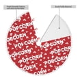 thumbnail image 2 of Rocae Popcorn2 for Christmas Tree Skirt with Pom Pom Trim for Holiday Party for Holiday Home Decor Indoor Outdoor-48", 2 of 7