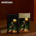 thumbnail image 2 of Kerosene lighter, Top Metal Pocket Lighter Daily Use, Sold Without Fuel.,SKU00983-小王子银色, 2 of 9