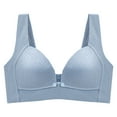 thumbnail image 2 of Harpily 2025 Bra Women Clearance Lace Front Button Shaping Cup Adjustable Shoulder Strap Large Size Underwire Bra, 2 of 5