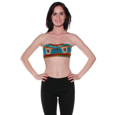 Emmalise Junior Womens Printed Tube Top for Summer Kuwait Ubuy - Main Image