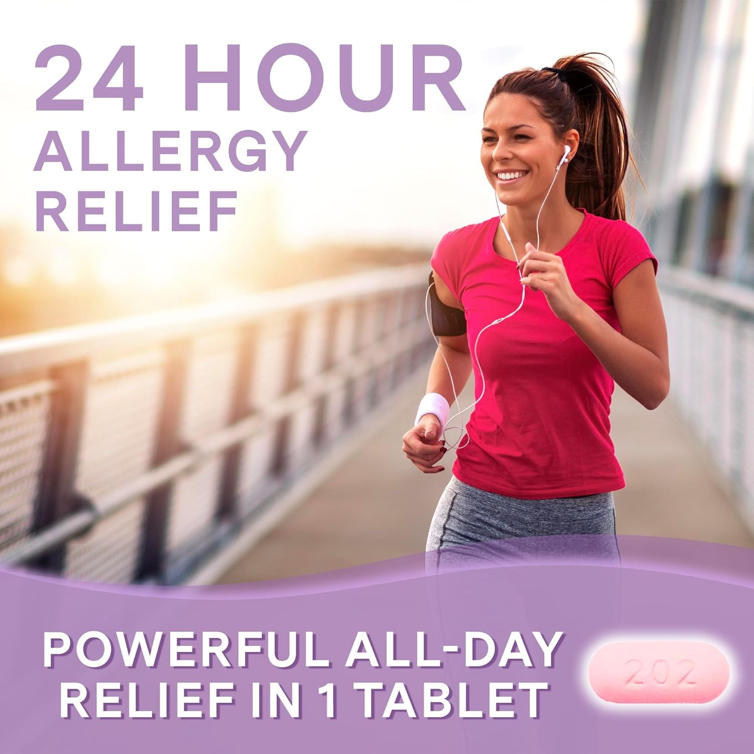 Curist Fexofenadine Hydrochloride 180mg Antihistamine Allergy Relief Tablets 24 Hour 300 Ct