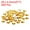 Yellow, variant on Uxcell 20mm Flat Back Round Acrylic Rhinestones, 200 Pack Plastic Circle Gems for Jewelry Making Costume, White