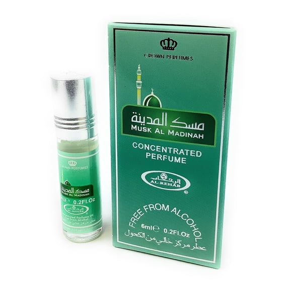 Musk al Madinah by AL-REHAB PERFUMES 6Ml Unisex Concentrated Perfume Rollon by Alrehab
