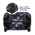 thumbnail image 4 of Balery Luggage Cover Astronauts in sport Print Suitcase Covers for Luggage Elastic Washable Suitcase Protector Fits 18-32 Inch Luggage-Large, 4 of 9