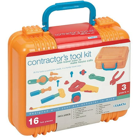 Battat Contractor's Tool Kit Play Set