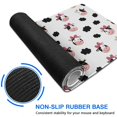 thumbnail image 6 of Long Mouse Pads for Desk,White Cow Bow Cloud Pattern Desk Mats on Top Of Desks, Desk Mouse Pad Extra Large with 3mm Non-Slip Base and Stitched Edge for Gaming,Office,Work,Home 47.3"x23.6", 6 of 6