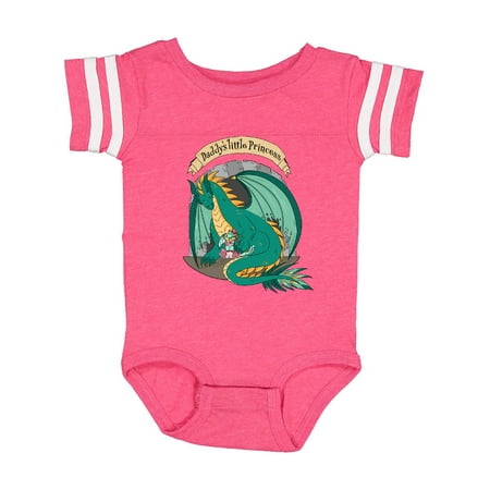 

Inktastic Daddy s Little Princess with Dragon Gift Baby Boy or Baby Girl Bodysuit