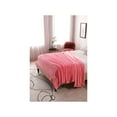 thumbnail image 2 of Pink Embossed Throw Blanket 50X60 100% Polyester, 2 of 5