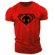 thumbnail image 1 of Novedad de verano, camiseta informal de manga corta con cuello redondo y estampado de dibujos animados 2d para deportes al aire libre, holgada y cómoda de secado rápido, 1 of 1
