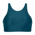 thumbnail image 4 of XIAONU Women's Racerback Swimsuit Sleeveless Crew Bikini Top Smooth Sporty Pool Swimsuits, 4 of 4