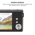 thumbnail image 3 of Cámara Digital LCD de 30 Pulgadas Cámara Compacta 4K 48MP Vlogging Camera Cámara HD Portátil Antivibración con Zoom 16X con Luz de Relleno de Puerto Tipo C para ANGGREK  Otros, 3 of 8