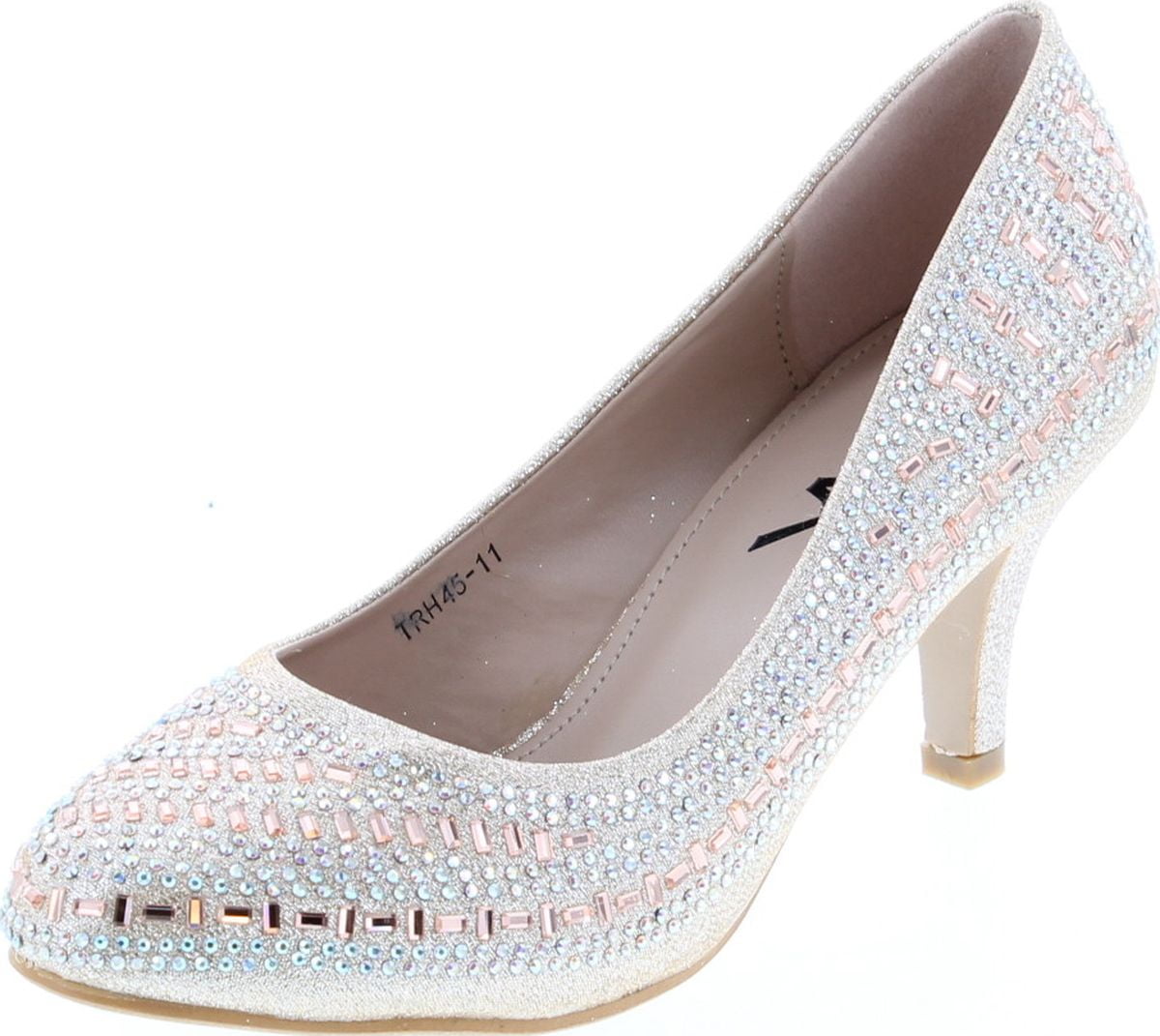 Lucita - Lucita Womens Mid Heel Dress Party Shoes - Walmart.com ...