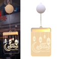 thumbnail image 3 of Acrílico Eid Mubarak Ramadán led lámpara de noche Islam musulmán Lámparas colgantes Lámpara con pilas Estilo 3, 3 of 9
