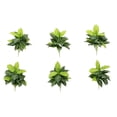thumbnail image 2 of Nearly Natural 19in. Artificial Dieffenbachia Plant - Set of 6, 2 of 6