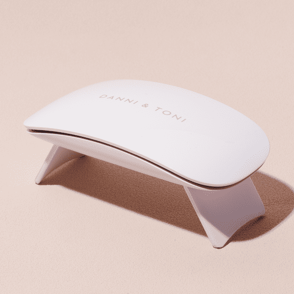 DANNI & TONI UV LED Gel Nail Lamp 6W Mini Nail Dryer for Gel Nail Polish Gel Nail Stickers Professional Nail Curing Lamp Travel Size