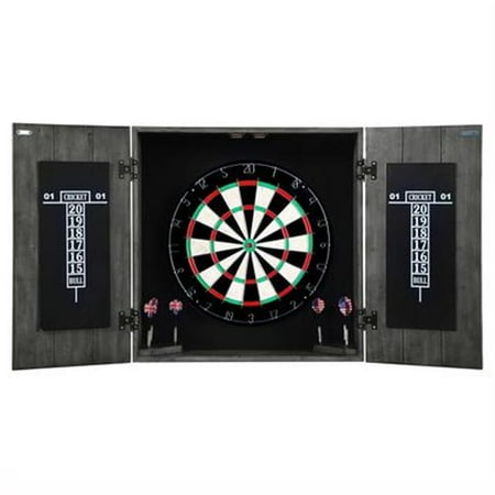 Carmelli Drifter Solid Wood Dartboard & Cabinet Set