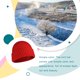 thumbnail image 4 of Qarigey Gorro para adultos, cómodo, elegante, grueso, exquisito, gorros de punto para exteriores, gorros artesanales de punto, gorros para el invierno Sombreros Rojo, 4 of 6