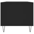 thumbnail image 5 of vidaXL Coffee Table Black 90x49x45 cm Engineered Wood, 5 of 5