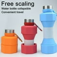 thumbnail image 3 of Sunjoy Tech 650ML Folding Water Bottle for Women Men Dumbbell Leakproof Water Bottle Food-Grade Silicone Sport Water Cups Fitness Travel Climbing Cycling, 3 of 7