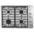 thumbnail image 2 of GE JGP3530SLSS 30 inch Stainless 4 Burner Gas Cooktop, 2 of 11