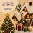thumbnail image 3 of Christmas Decor Santa Pearl Art Kit for Adults | Diamond Painting Kit, DIY Home Decor Wall Art, Beginner DIY Seasonal Party Gift 3D Pearl Sparkle, 3 of 5
