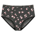 thumbnail image 2 of Marilyn Monroe Women's Stretch Brushed Microfiber Brief Panties - Size Small - FIT: Clothing Pants Size 6/8, 2 of 3