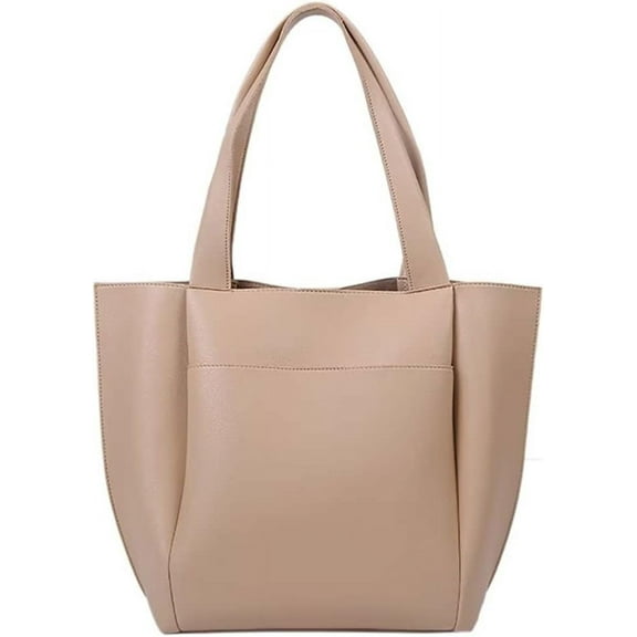 MMYGU Purses and Handbags for Women Minimalist Leather Tote Shoulder Bag Spacious Top Handle Bag Satchel Everyday Work Bag