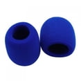 thumbnail image 4 of Cubierta de Micrófono de Espuma de Parabrisas de Micrófono Azul de 2 Piezas Cubierta de Sunnimix Instrumentos musicales, 4 of 8