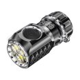 thumbnail image 1 of Advancent Linterna de aleación de aluminio de 3000LM, resistente al agua, 6 modos, potente herramienta de iluminación de luz regulable, pesca de escalada Iluminación y accesorios Negro Advancent HA074396-01, 1 of 6
