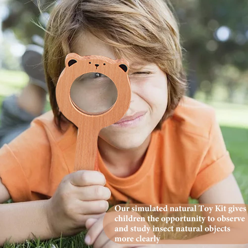 HRSR Pretend Detective Toys Detective Costume Game Toy Set Logical Thinking Training Toy Kit